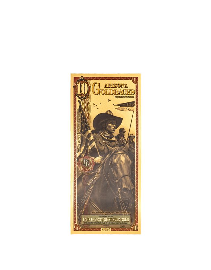 Arizona 10 Goldback — front