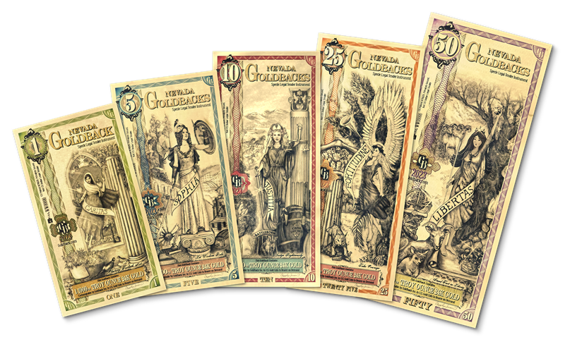 Nevada Goldback series